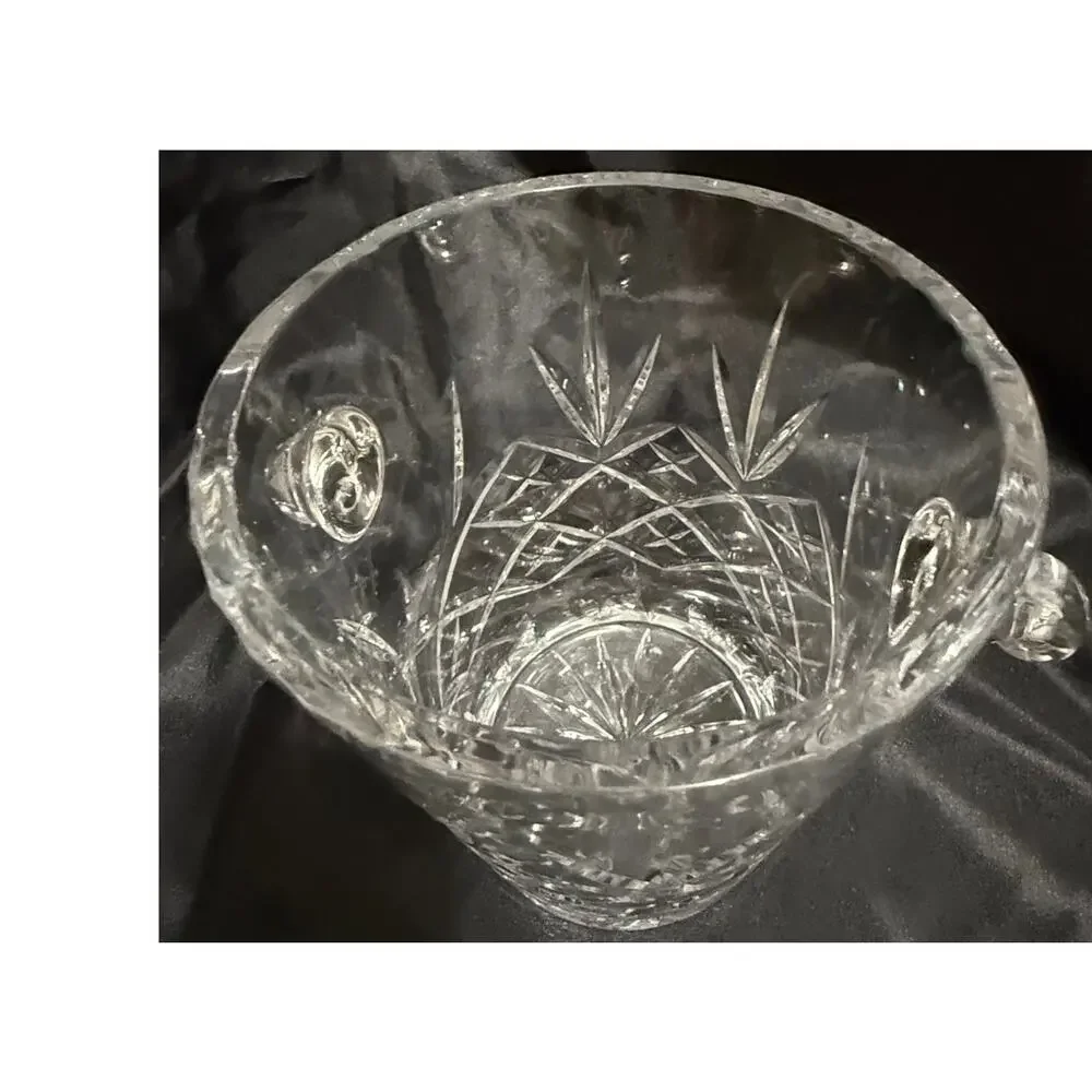 Vintage Ceska Cut Lead Crystal Champagne / Ice Bucket - 7.5